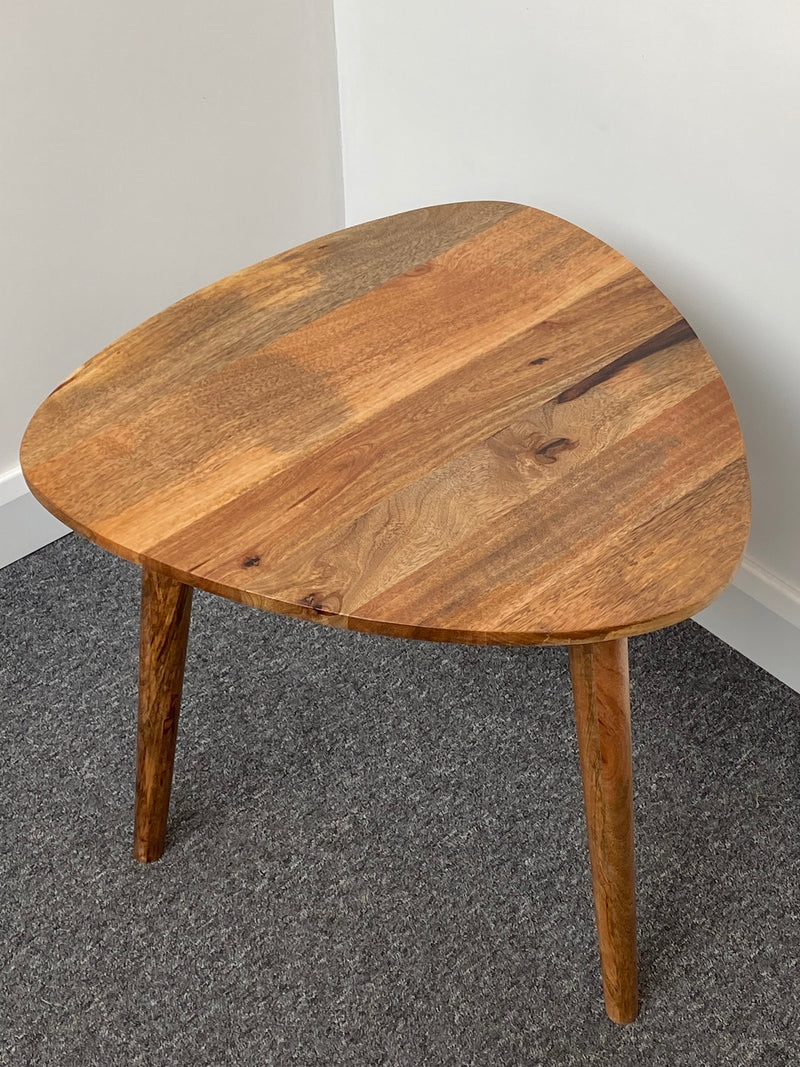 Schuh Mango Wood 60 x 60cm Stool / Side Table