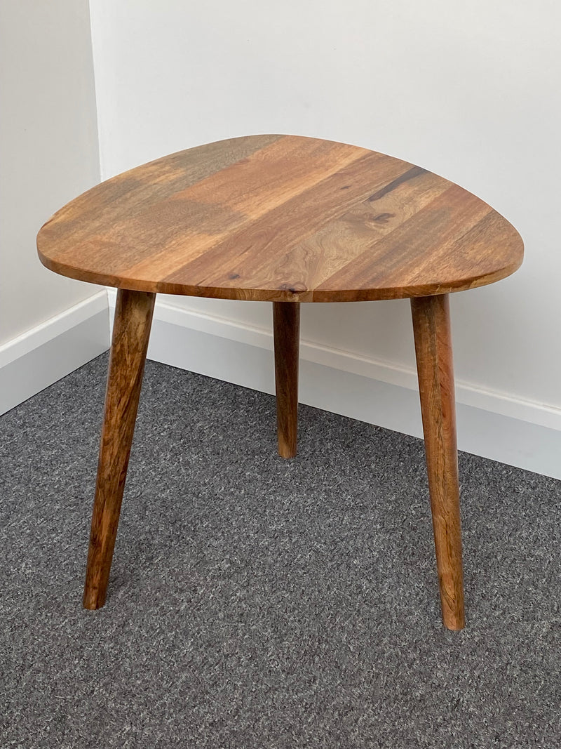 Schuh Mango Wood 60 x 60cm Stool / Side Table