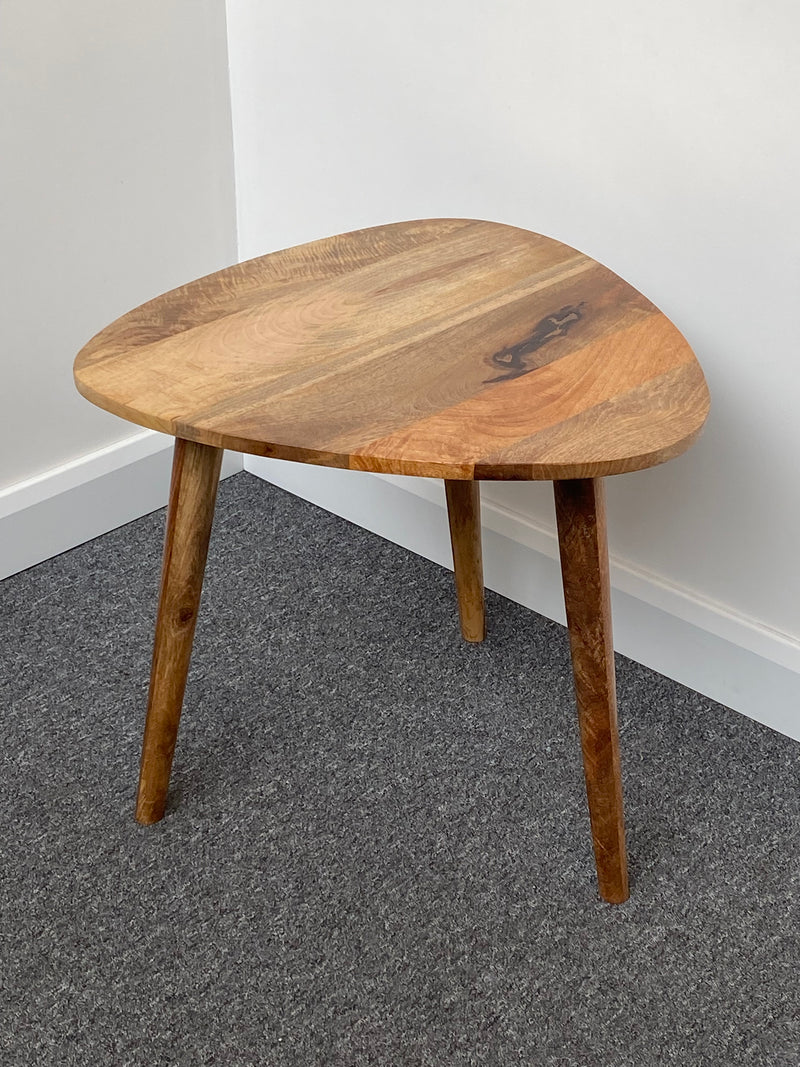 Schuh Mango Wood 60 x 60cm Stool / Side Table