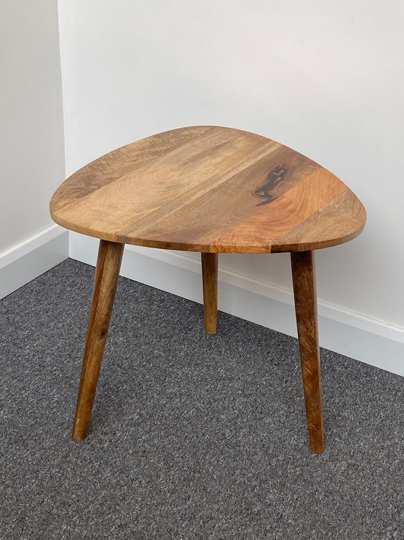 Schuh Mango Wood 60 x 60cm Stool / Side Table
