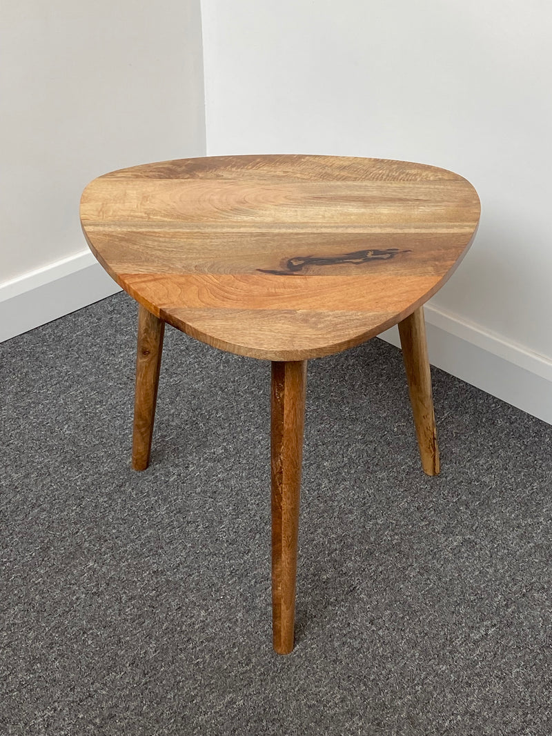 Schuh Mango Wood 60 x 60cm Stool / Side Table