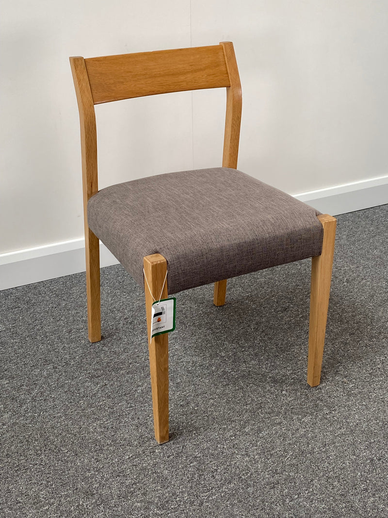 Oak Upholstered Dining Chair