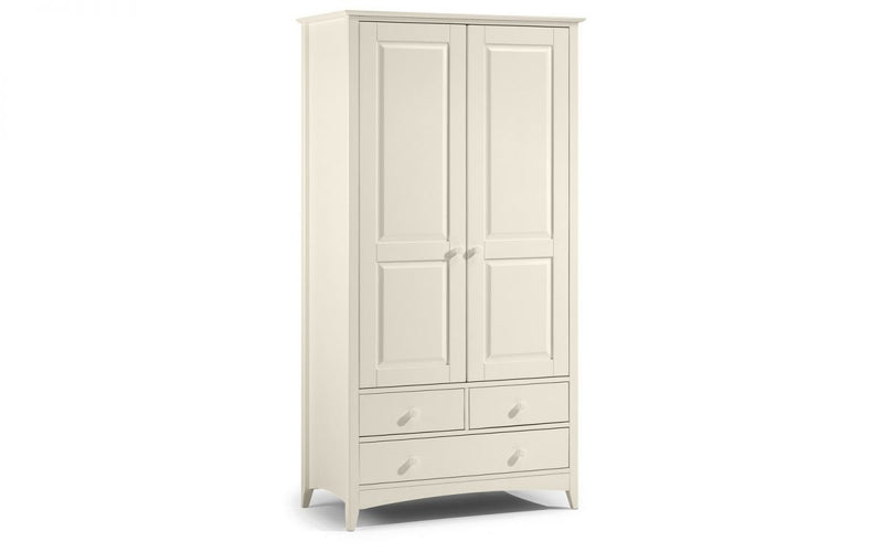 Cameo Bedroom Furniture Set - Bedsides, Chest of Drawers & Wardrobe