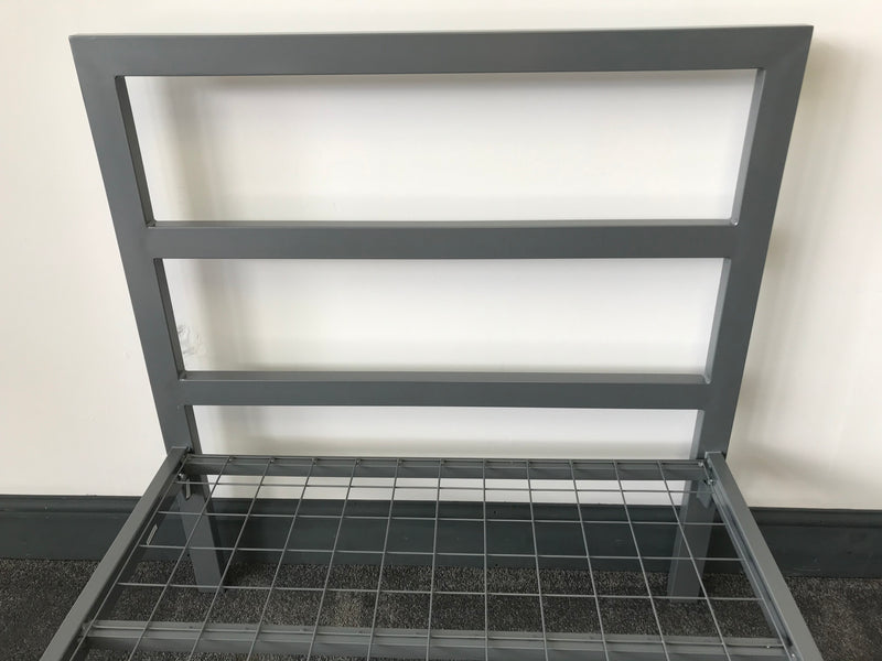 Winston Metal Bed Frame: Ivory, Grey or Black