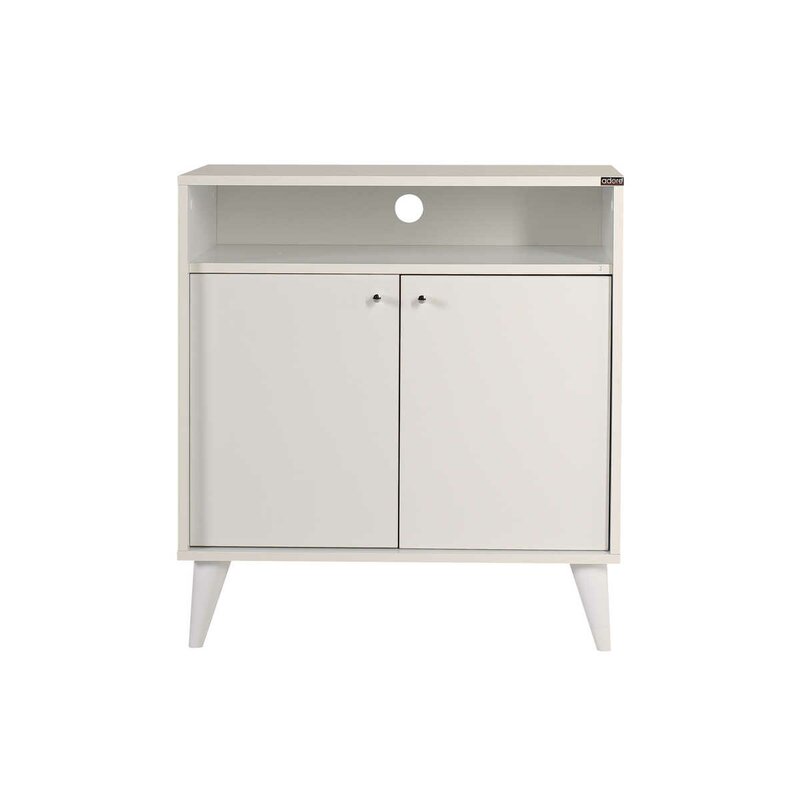 Adit Multi-Purpose Sideboard Cabinet: Diamond White