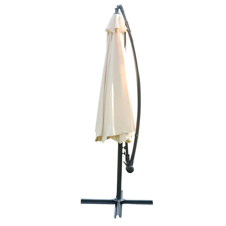 Amazonia Cream 3m Cantilever Outdoor Parasol