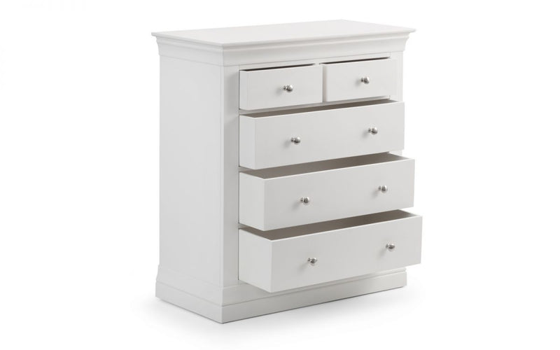 Clermont Bedroom Furniture Set - Bedsides, Chest of Drawers & Wardrobe