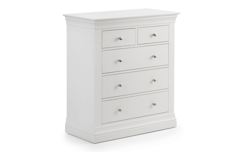 Clermont Bedroom Furniture Set - Bedsides, Chest of Drawers & Wardrobe