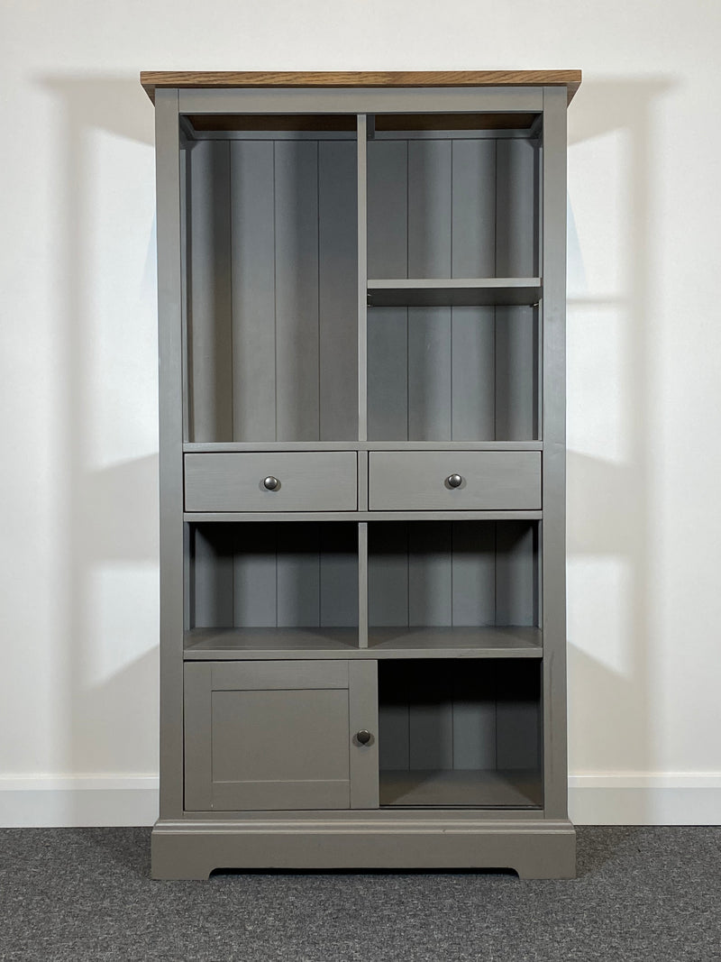 Cookham Grey Painted Wood Bookcase