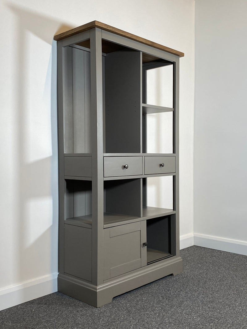 Cookham Grey Painted Wood Bookcase