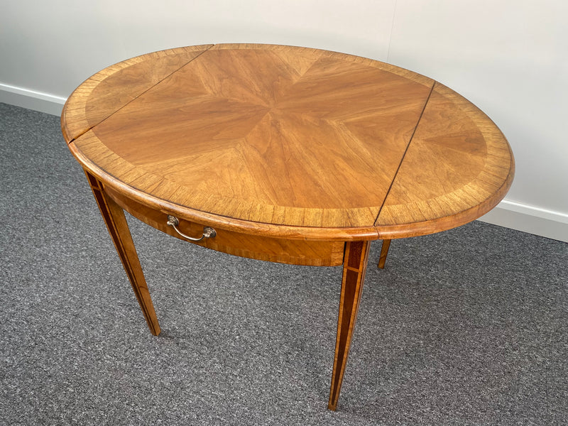 Antique Style 75-110cm Oak Extending Dining Table