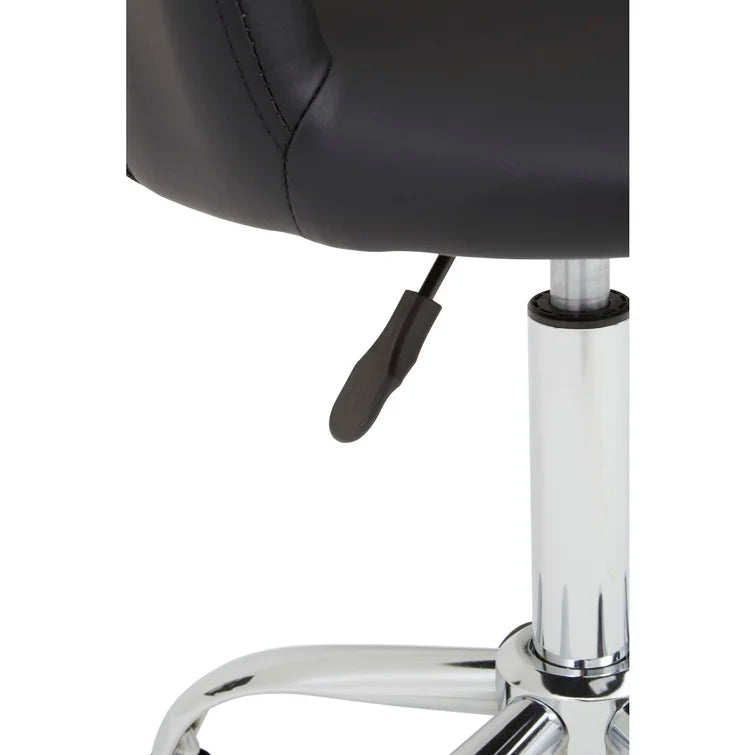 Riccio Black Swivel Desk Chair