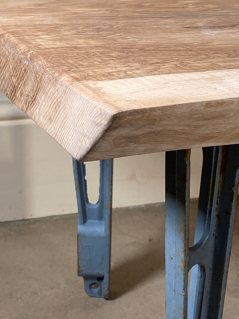 Handmade Olive Ash Live Edge Coffee Table