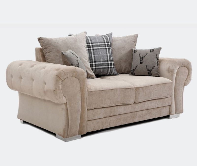 Staggs Upholstered 2 or 3 Seater Scatter Back Sofa
